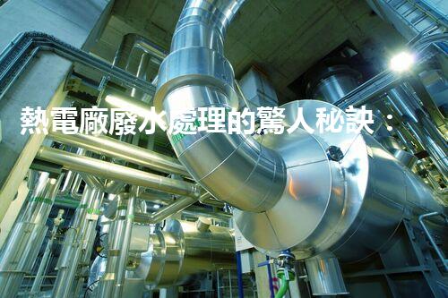 熱電廠廢水處理的驚人秘訣：巴洛仕技術(shù)揭秘！